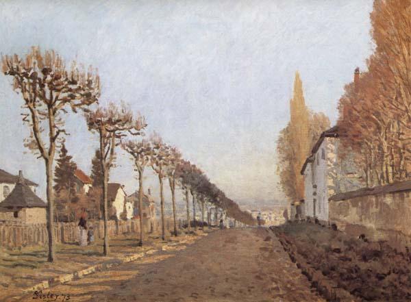 Alfred Sisley Chemin de la Machine,Louveciennes Germany oil painting art